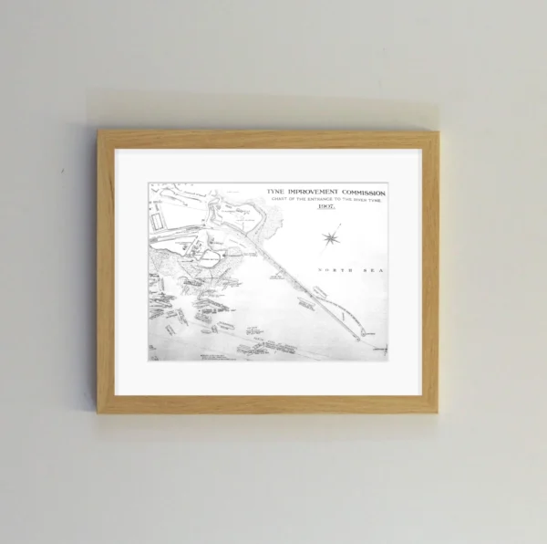 Shipwreck Map - Framed ⚓