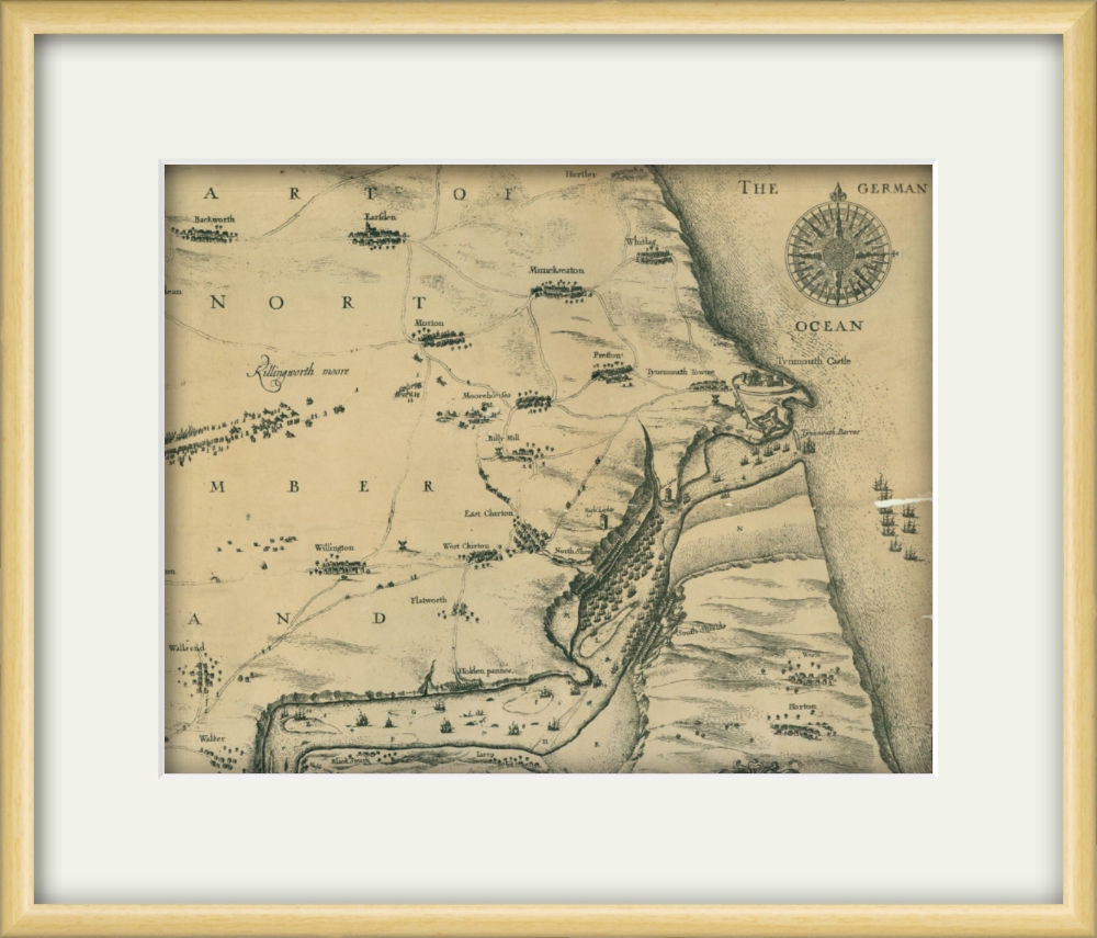 Ralph Gardiner Map (1655) – Penbal