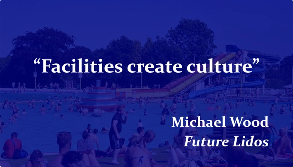 “Facilities create culture”