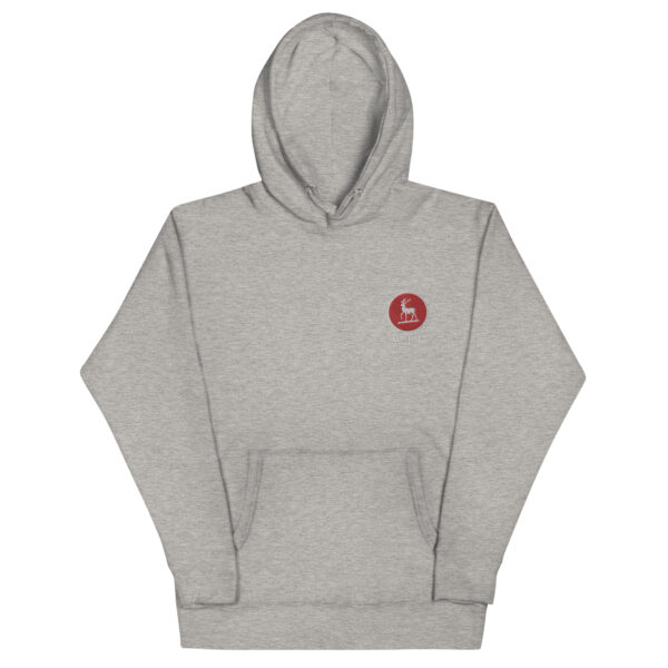 Stag Line Hoodie - Embroidered - Image 11