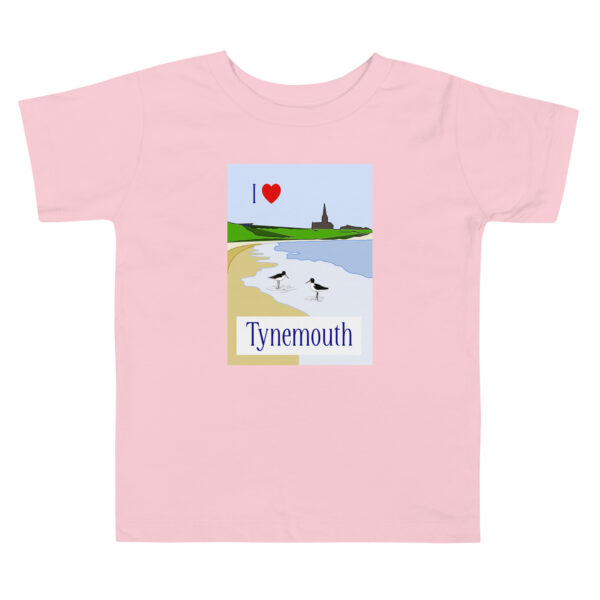 I Love Tynemouth Oystercatcher T-Shirt – Toddlers 2-5