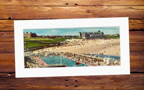 Tynemouth Outdoor Pool and Beach – Mounted 🏖️