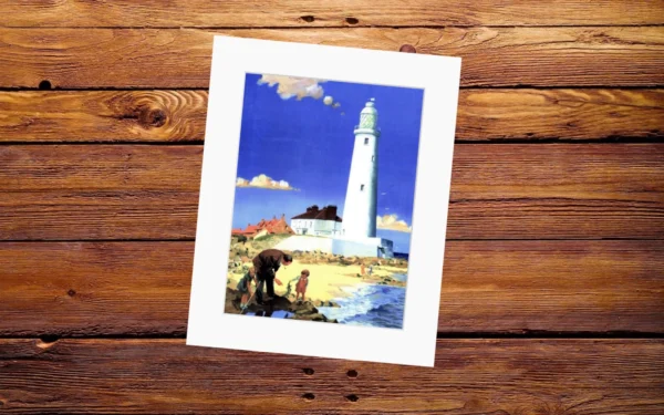 St Mary’s Lighthouse – Mounted 🧭