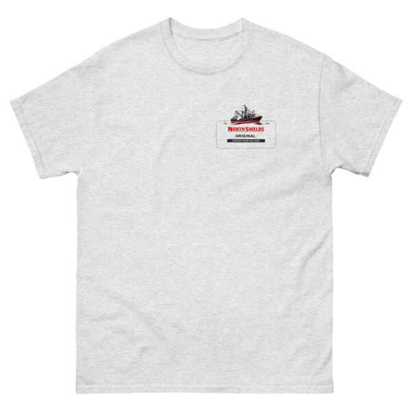 North Shields - Harvest From The Deep - Small Logo T-Shirt - Image 4