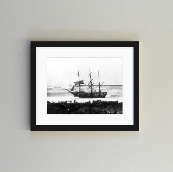 Black Middens Shipwreck - Framed 🌊 - Image 2