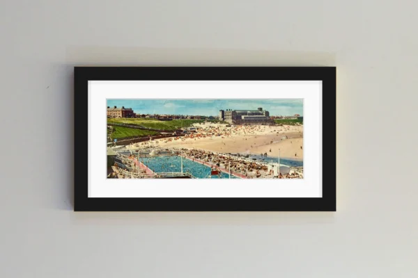 Tynemouth Outdoor Pool and Beach – Framed 🏖️ - Image 2