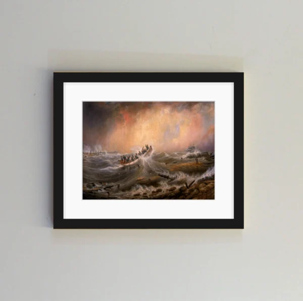 South Shields Lifeboat - Framed ⛈️ - Image 2