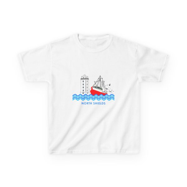 North Shields - Kids Heavy Cotton™ Tee - Image 2