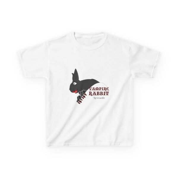 Vampire Rabbit – Kids Heavy Cotton™ Tee - Image 2