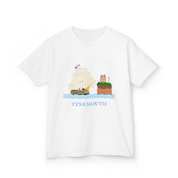 Tynemouth Tall Ship – Kids Heavy Cotton™ Tee