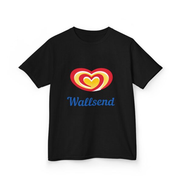 Wallsend Heart - Kids Heavy Cotton™ Tee - Image 4