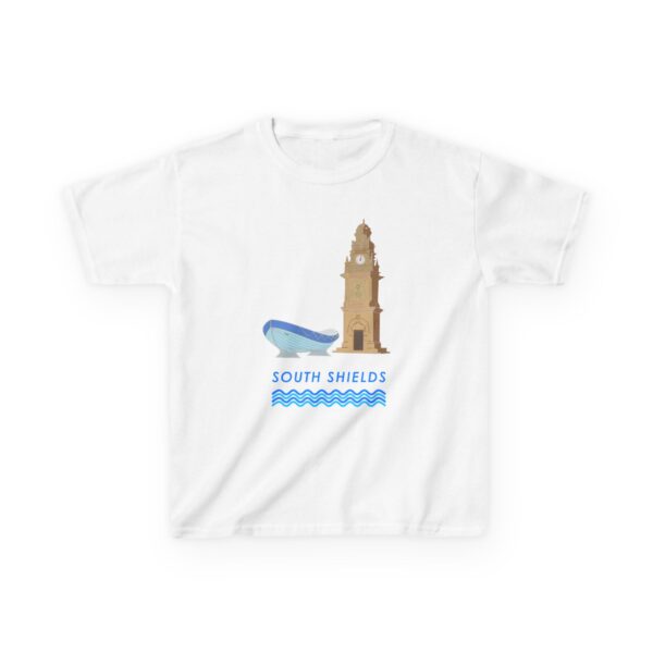 South Shields – Kids Heavy Cotton™ Tee - Image 2