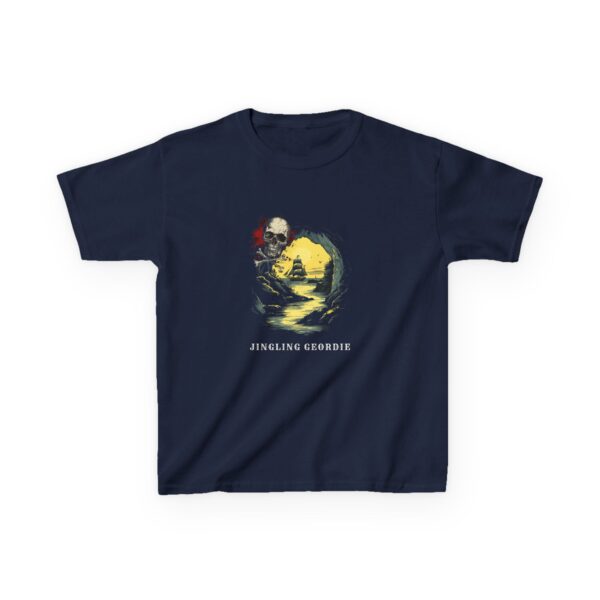 Jingling Geordie - Kids Heavy Cotton™ Tee - Image 3